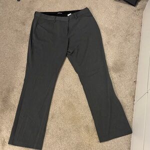 Express Dark Gray Dress Pants